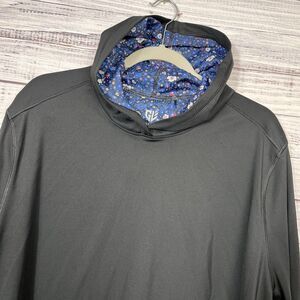 Graham Luxe Hoodie Men’s 2XL Lightweight Floral Trim Pullover Athletic Golf